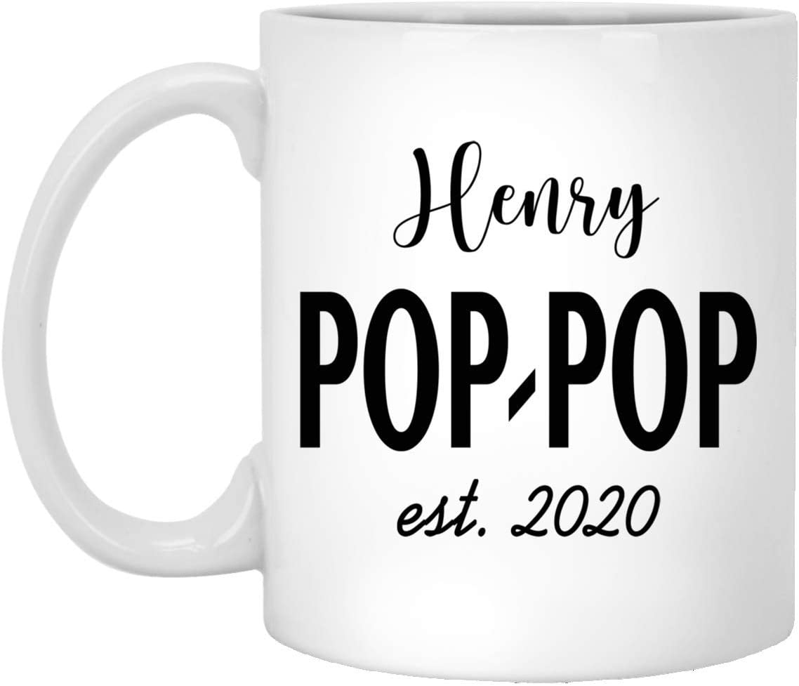 New Pop-Pop Mug – Father’S Day Mug – Father’S Day Gift – Pop-Pop Coffee Mug – Gift For Dad – Personalized Gift For Dad – Custom Dad Mug 15Oz