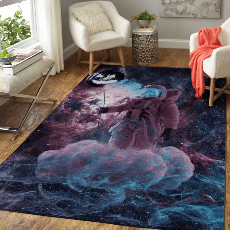 Space Halloween  – Astronauts Area Rug Carpet