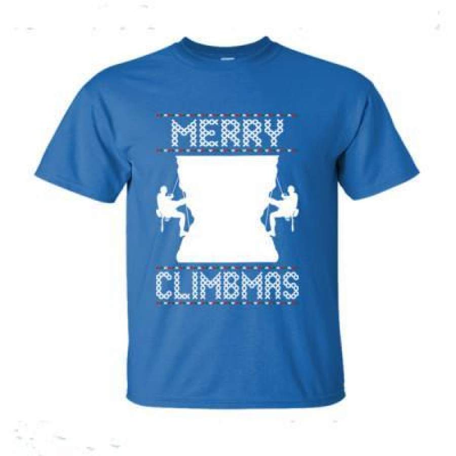 AGR Merry Climbmas Ugly Christmas Sweater – Ultra-Cotton T-Shirt