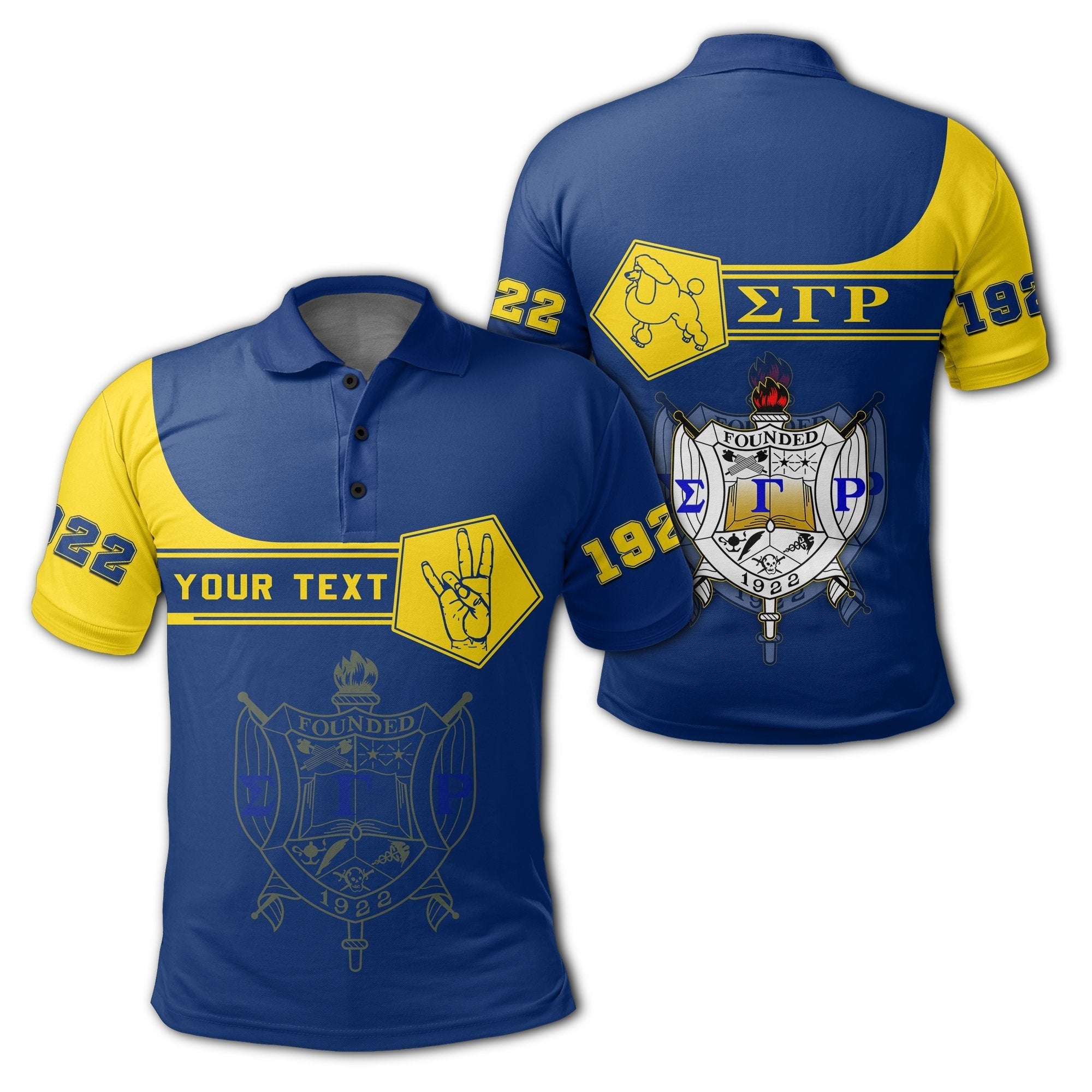 Sorority Polo – Personalized Sigma Gamma Rho Polo Shirt Simple Style