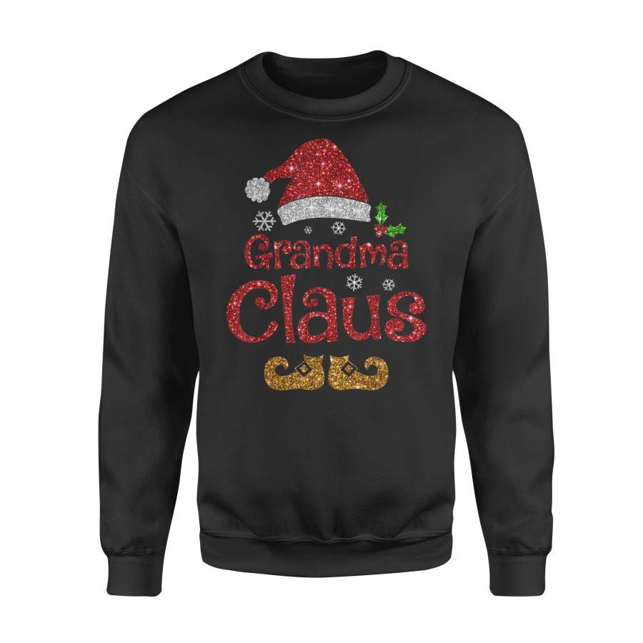 Funny santa Grandma claus Christmas family gifts T-Shirt – Standard Fleece Sweatshirt