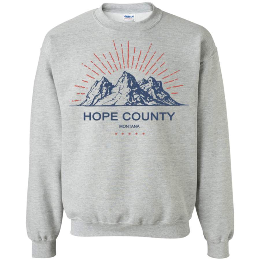 AGR Far Cry 5 Hope County Montana Crewneck Pullover Sweatshirt