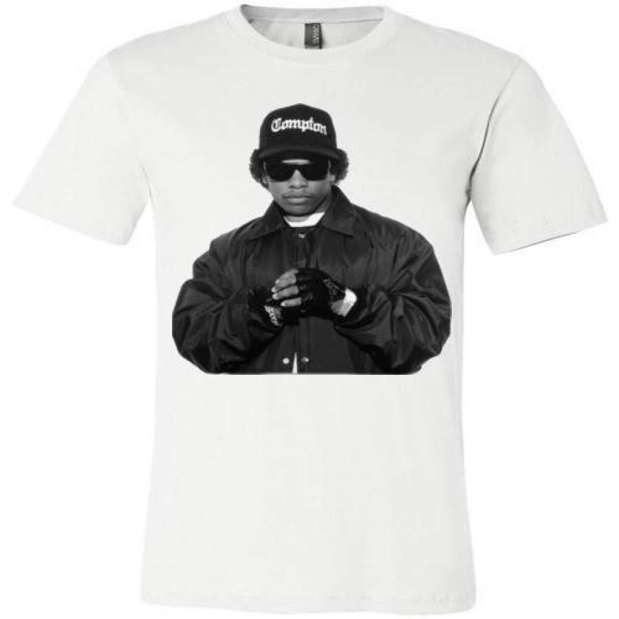 Eazy-E NWA Ruthless Records Eazy E Gangster Rap Hip Hop ,v1b, Canvas Unisex T-Shirt