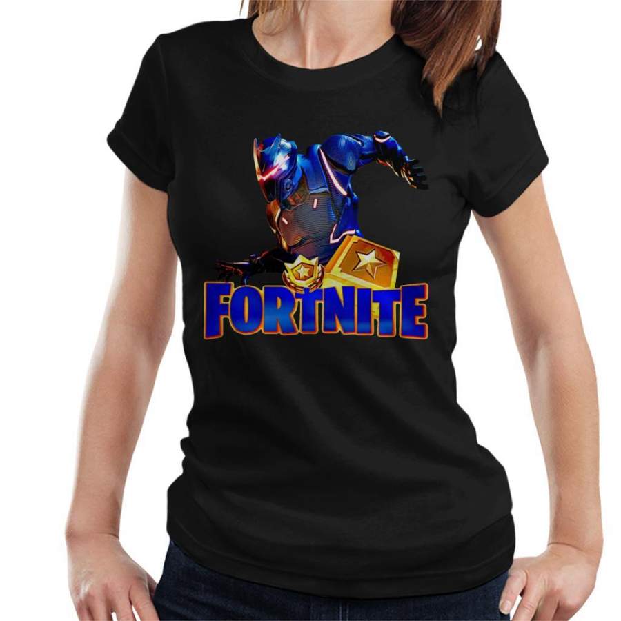 Fortnite Omega Blue Skin Women’s T-Shirt