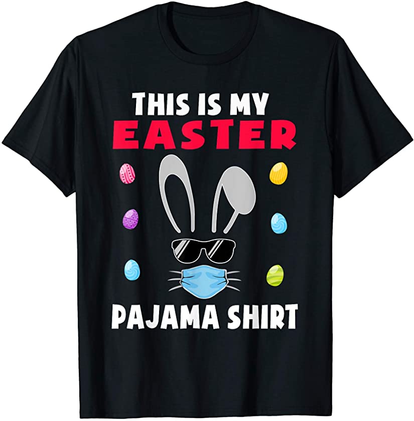 This Is My Easter Pajama Shirt cute Easter Bunny Pajamas T-Shirt