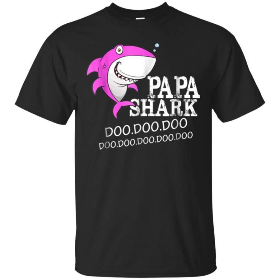 AGR Papa Shark Baby Mommy Daddy Matching Family Shark Tshirt Jaq T-shirt