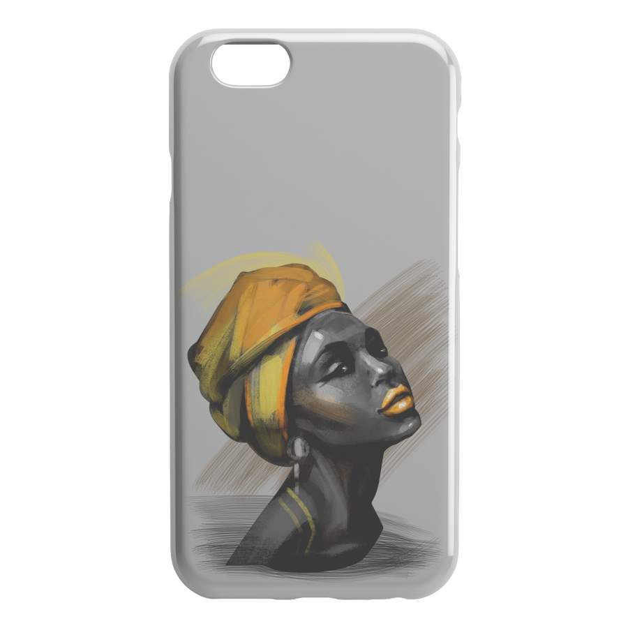 African American Black Girl Africa Melanin Art Black Women Black History Month iPhone Case