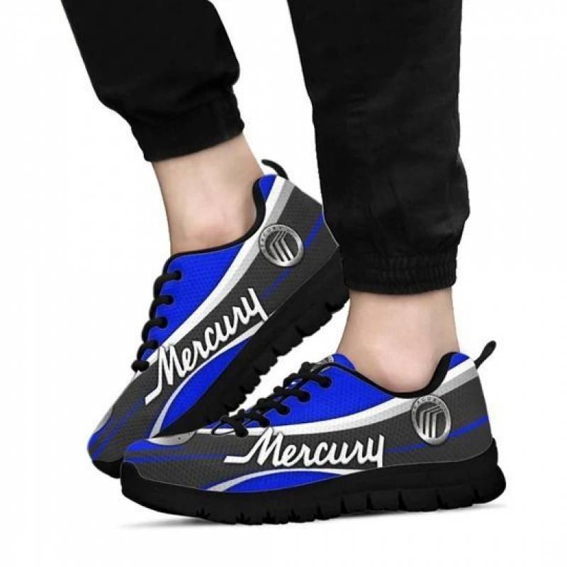 3D Printed Mercury TDV Sneakers For Men & Women Ver 1 (Blue)