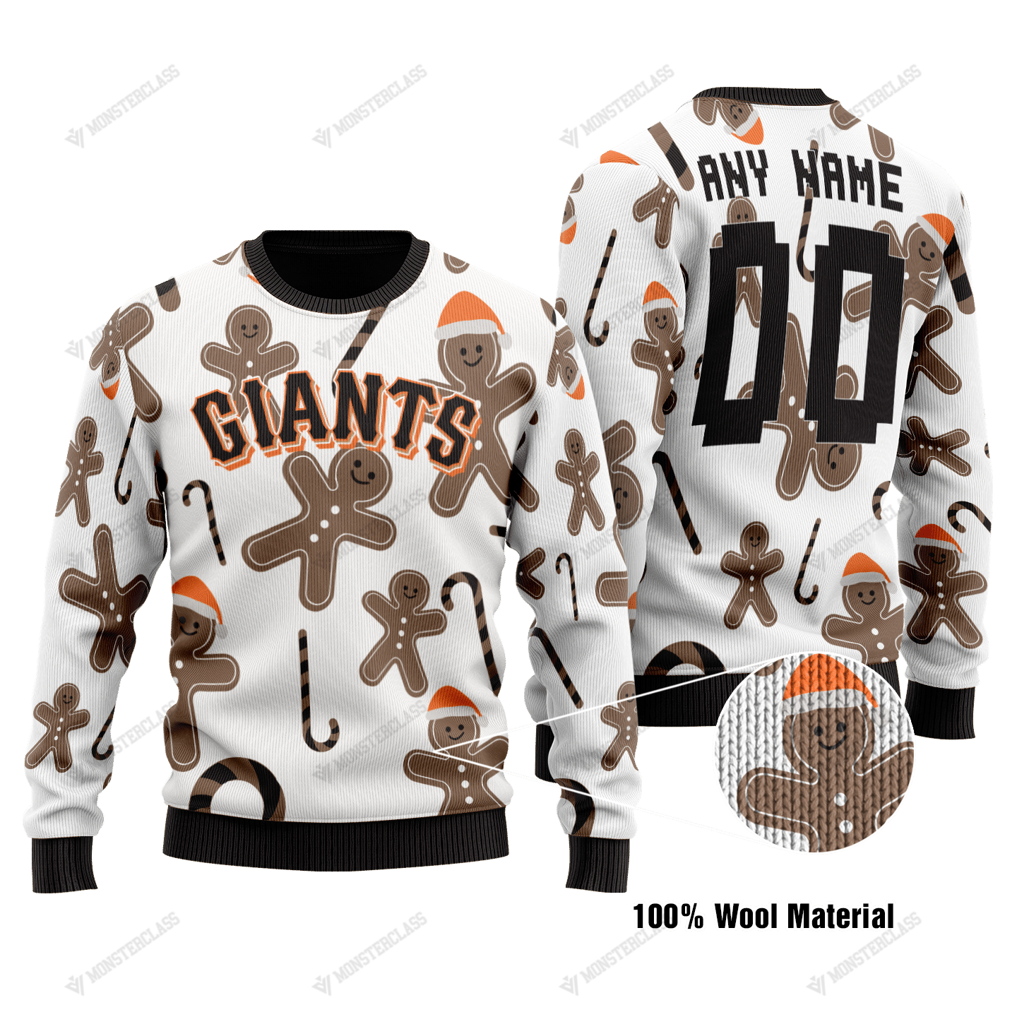 San Francisco Giants – CUSTOMIZE YOUR NAME & NUMBER – HOT SALE 3D PRINTED