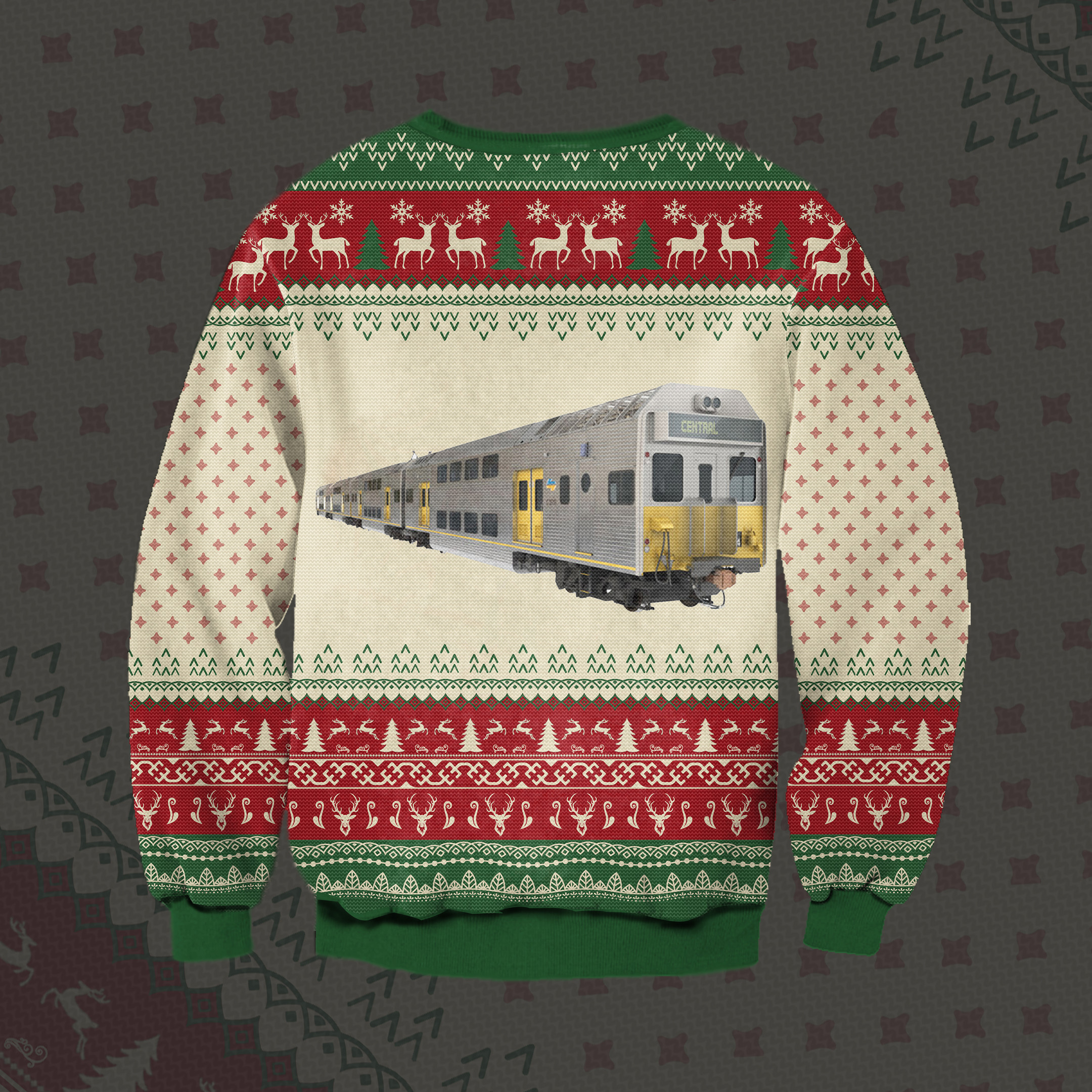 Sydney Trains K Sets Ugly Christmas Sweater