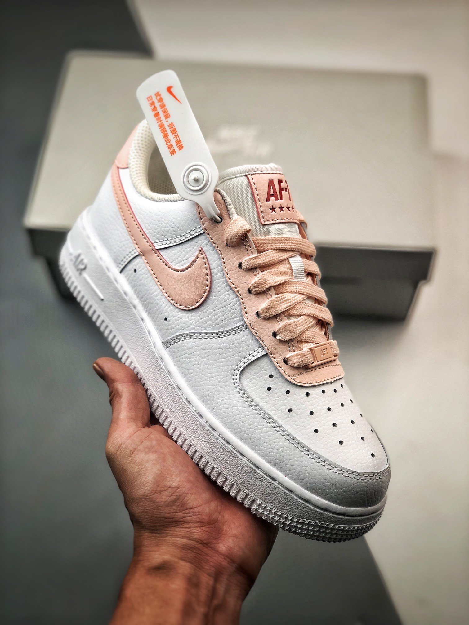 Nike Air Force 1 Low WhitePale Coral-University Red 315115-167 5340169