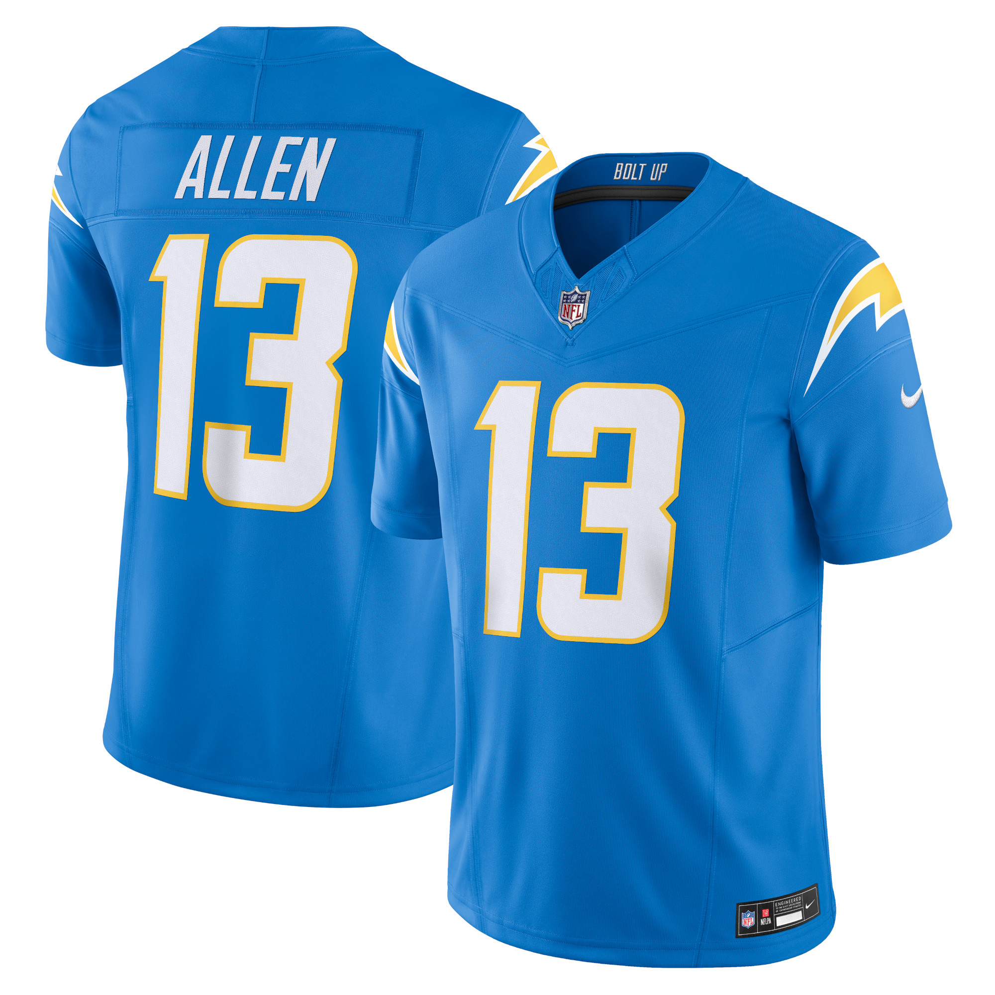 Men’s Los Angeles Chargers Keenan Allen Powder Blue Vapor F.U.S.E. Limited Jersey