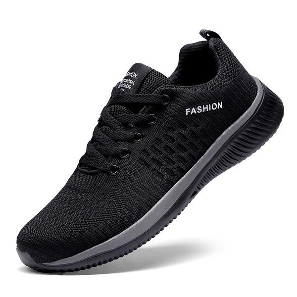 Breathable Comfortable Casual Shoes Fashion Men Mesh Shoes Lace Up  Men Sneakers