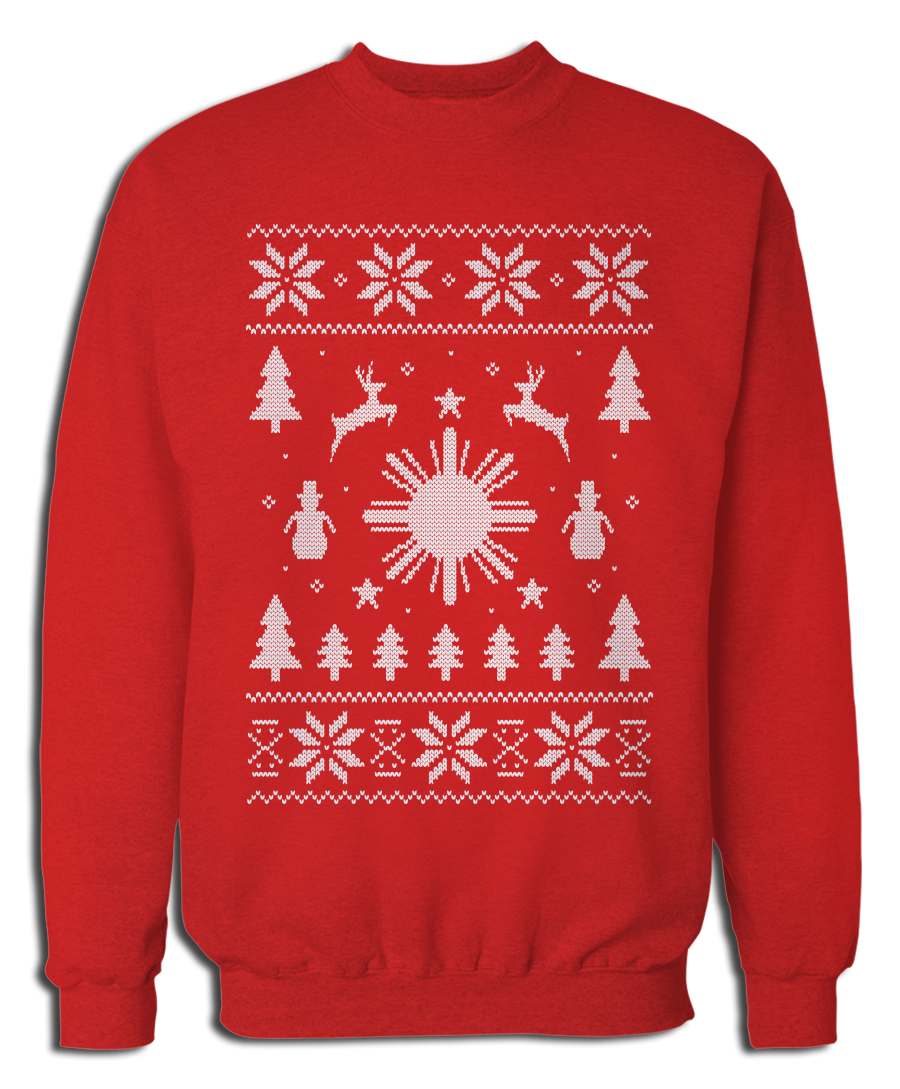 Filipino Ugly Xmas Sweater T-Shirt