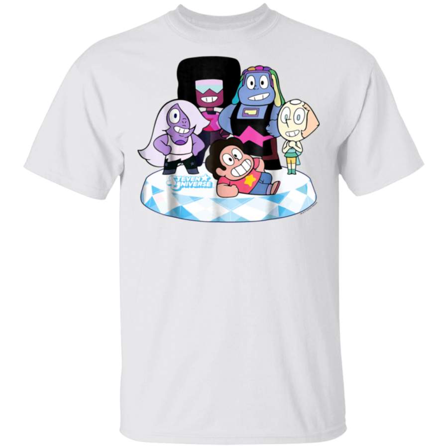 Stevens Universe Group Shot Of All Gems Graphic T-Shirt