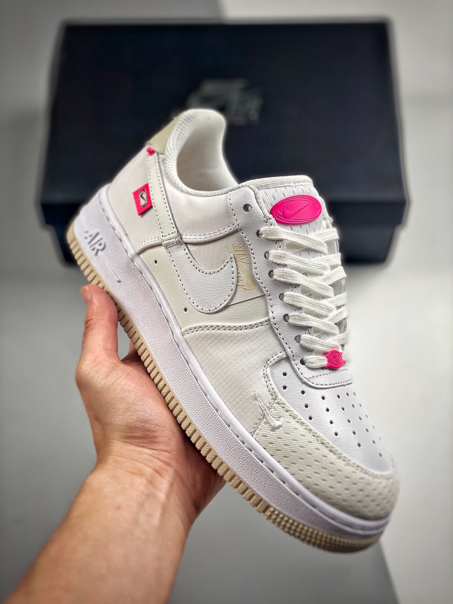 Nike Air Force 1 Low Pink Bling WhitePink DX6061-111 5340272