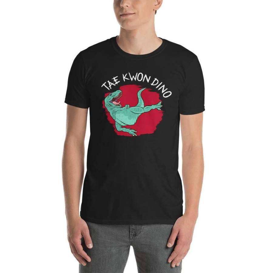 Taekwondo Shirt Tae Kwon Dino Dinosaur Taekwondo T-Shirt Taekwondo Gift Tae Kwon Do Shirt