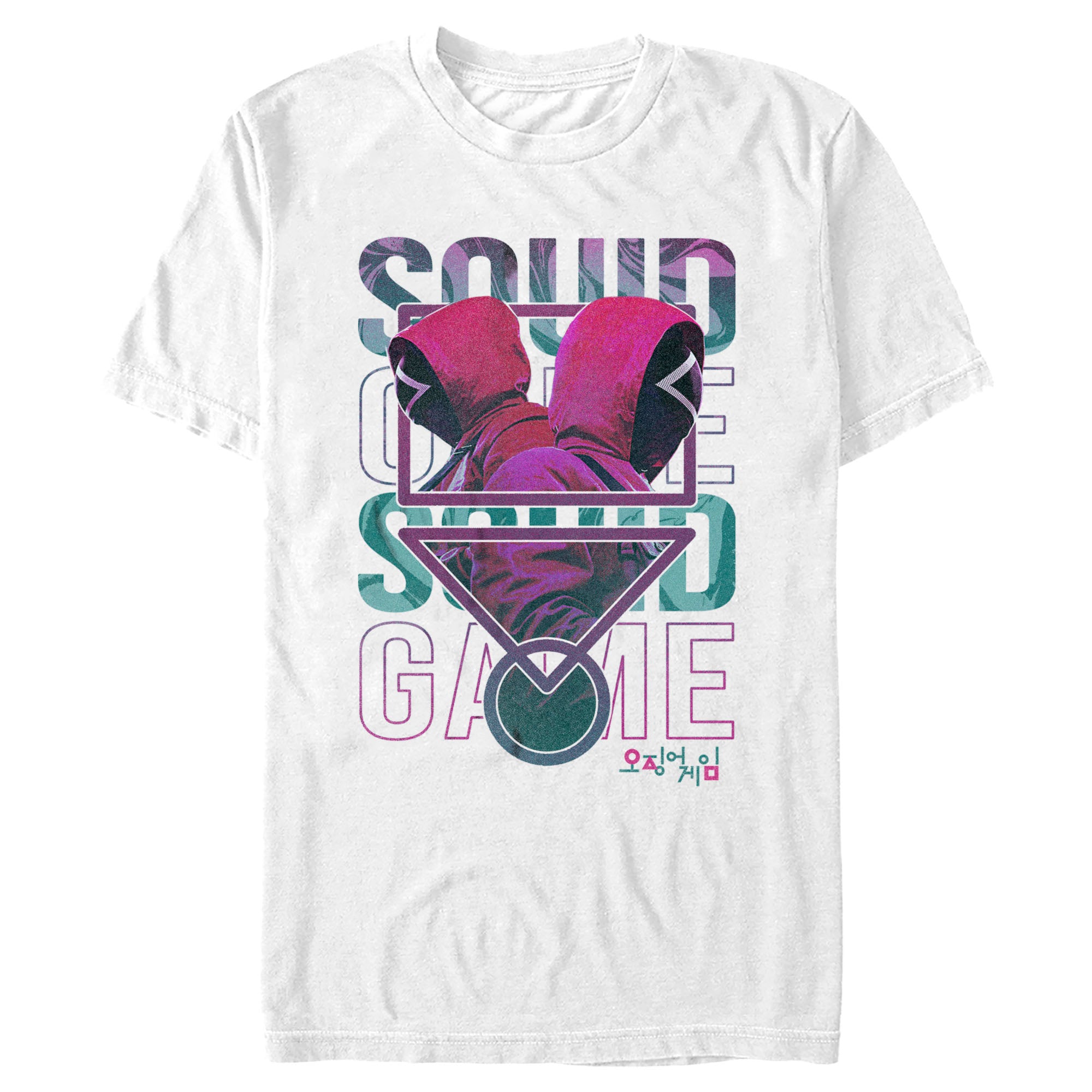 Squid Game Men’S Symbols  T-Shirt