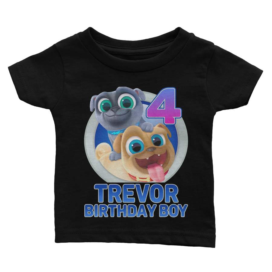 Personalize Puppy Dog Pals Birthday Shirt