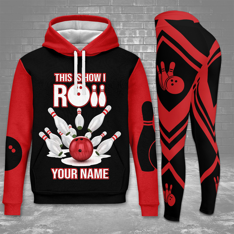 Personalized This Is How I Roll You Bowling 3D Hoodie – Leggings #Dh