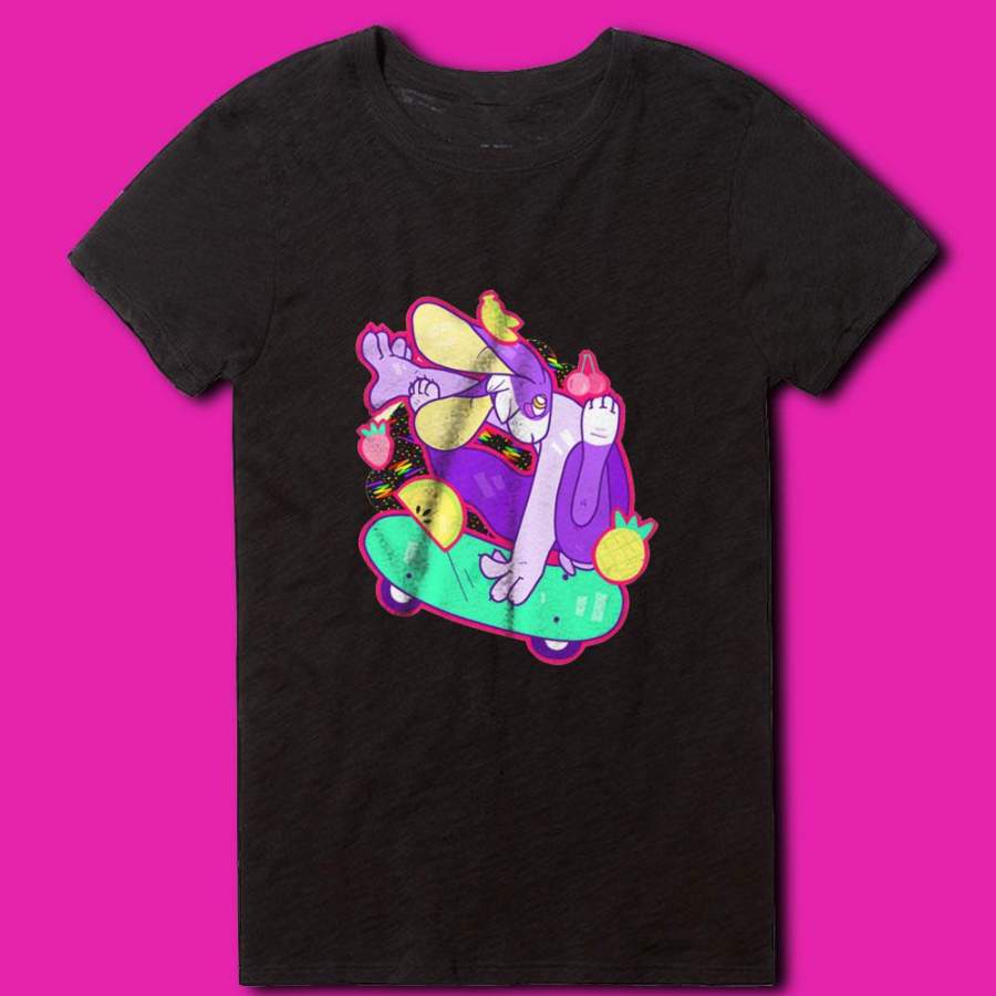 Radical Rabbit Skateboarding Women’S T Shirt