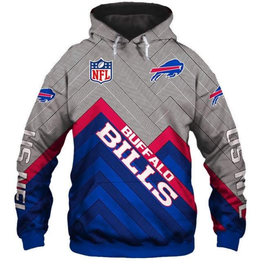 Buffalo Bills 3D Hoodie