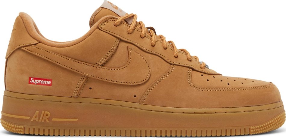 Nike Air Force 1 Low SP Supreme Wheat – Kohlrabis 195244308910