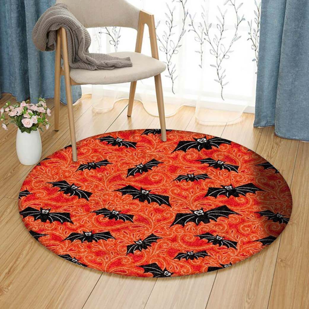 Halloween HM240949TM Round Rug BEVR3107