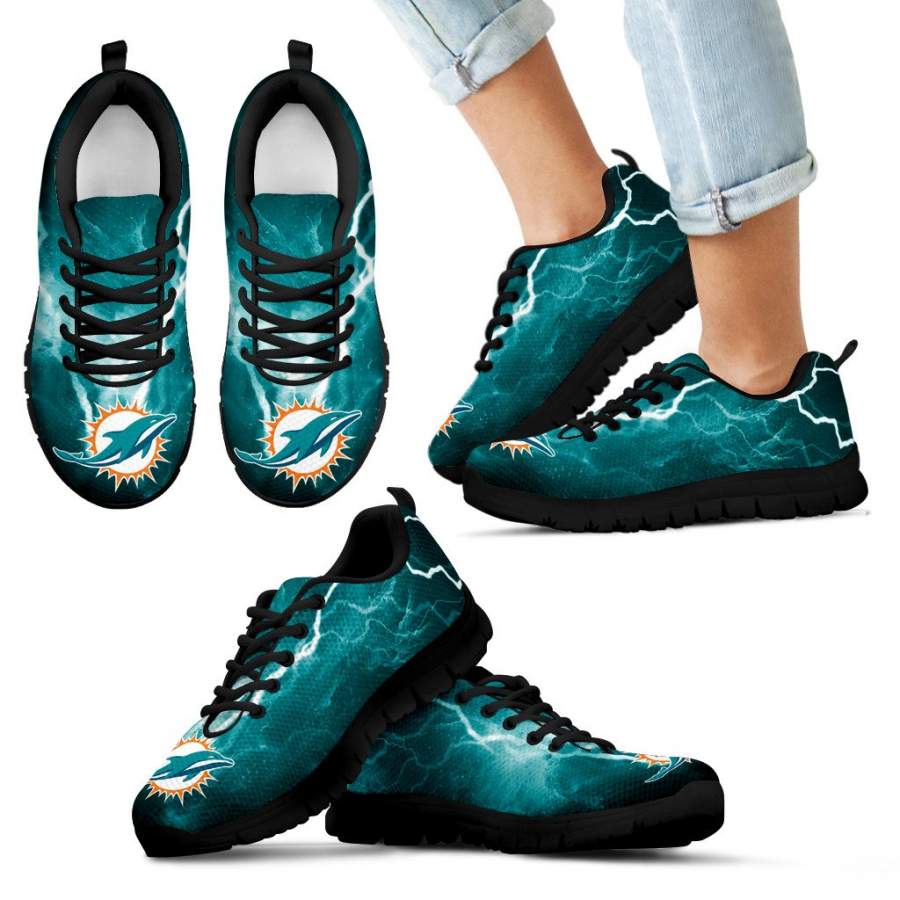 Miami Dolphins Thunder Power Sneakers