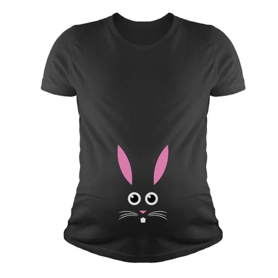 Little Easter Bunny Face Maternity Shirt