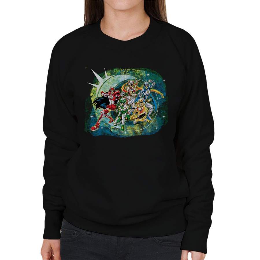 Power Rangers Sailor Moon Mix Women’s Sweatshirt