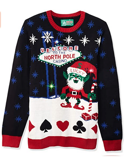 Welcome To North Pole Casio Ugly Christmas Sweater 2021