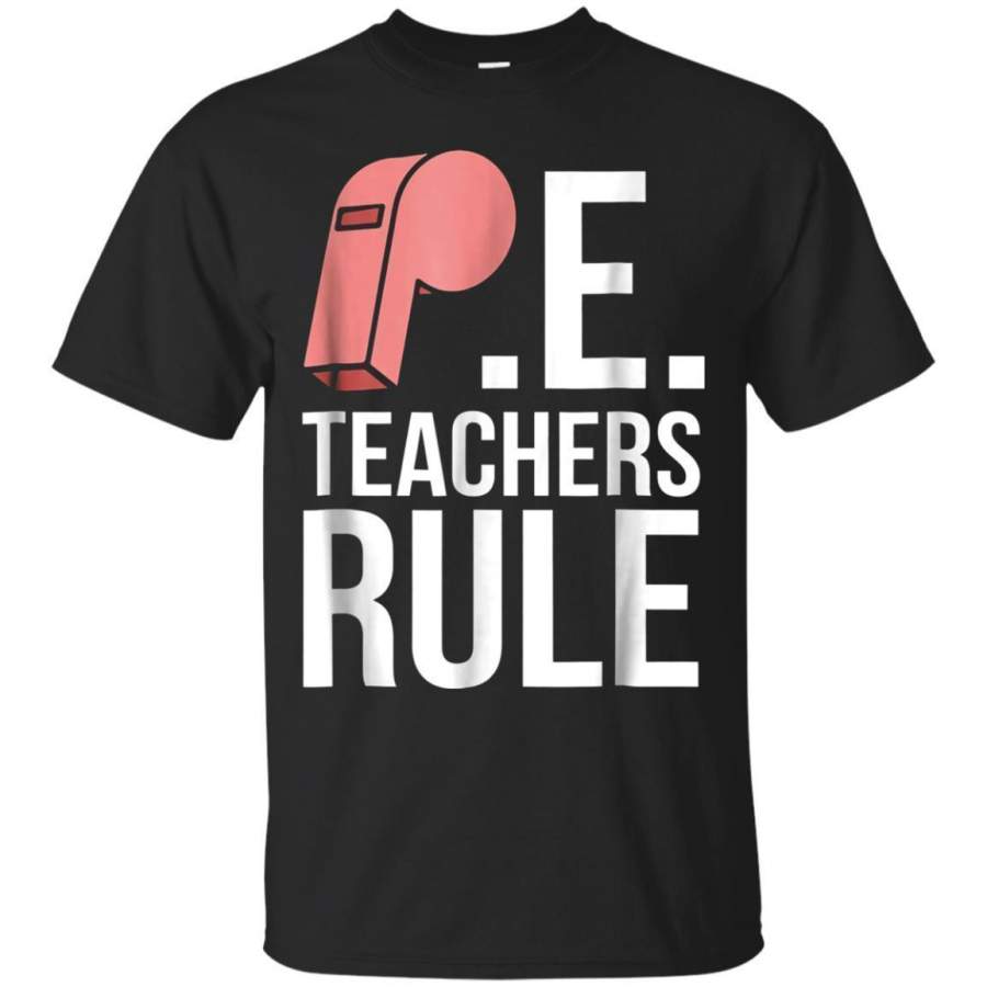 AGR Pe Teachers Rule Tshirt Funny School Gym Class Gift Jaq T-shirt