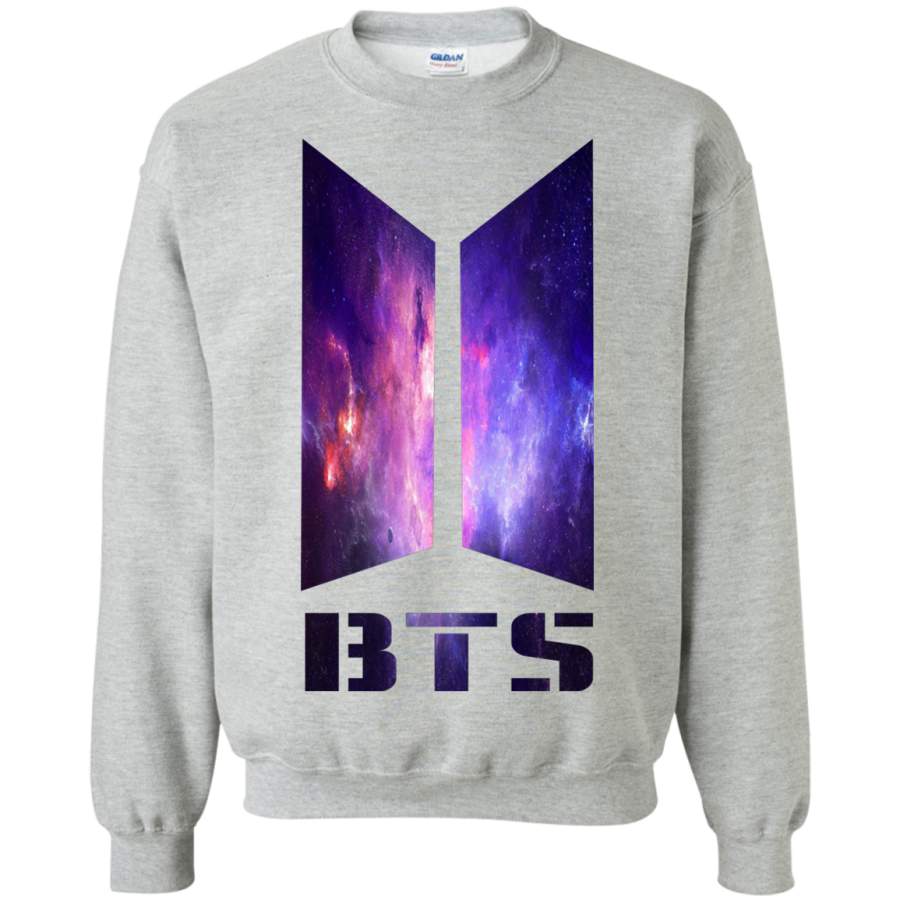 AGR bts galaxy logo Crewneck Pullover Sweatshirt