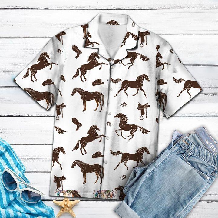 Cowboy Hawaii Shirt For Men Women Ha64916