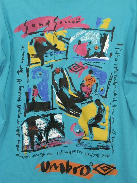 Umbro Sand Soccer 1990S Shirt