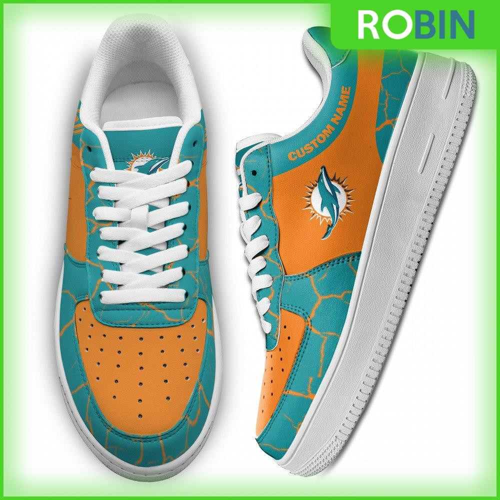 Personalized Miami Dolphins Sneakers