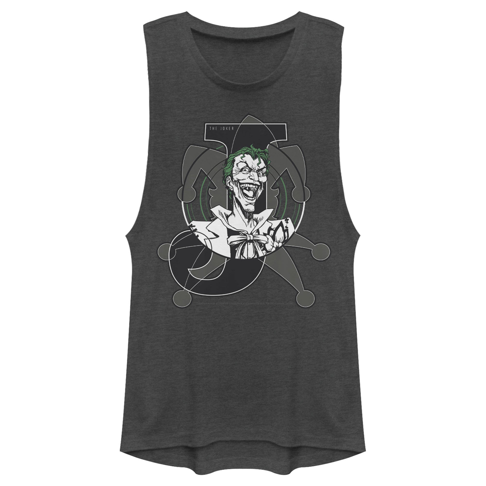 Batman Junior’S Joker Symbol  Festival Muscle Tee