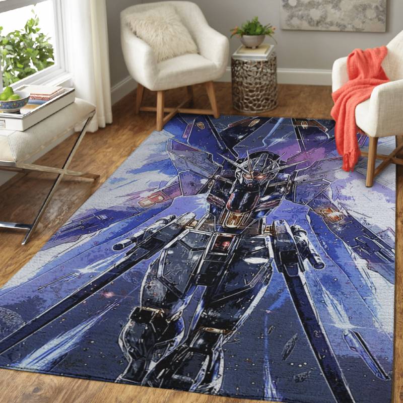 Gundam Robot Anime Art Area Rug – Carpet