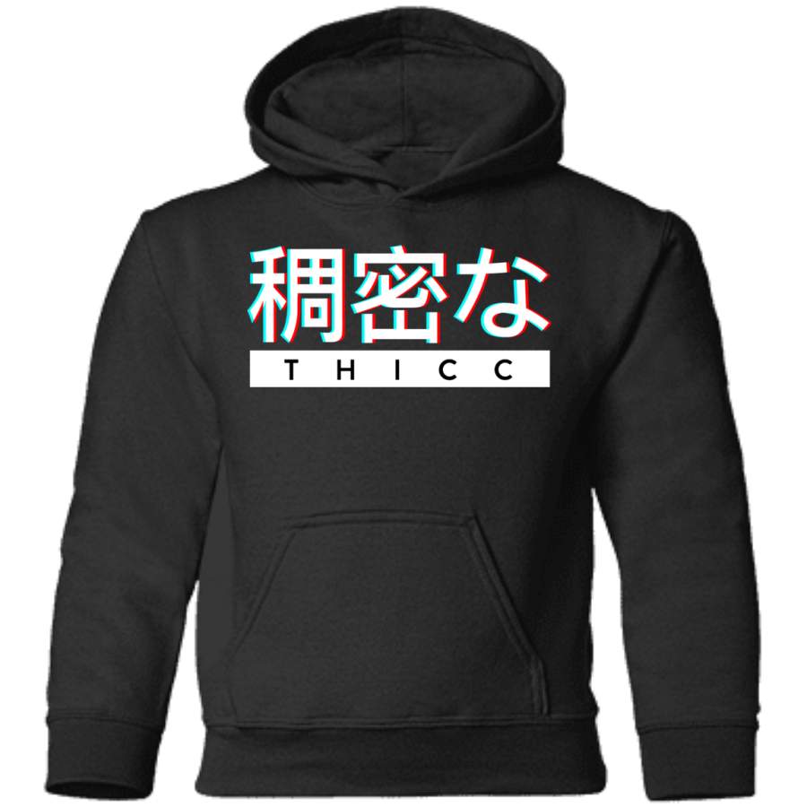 AGR Aesthetic Japanese THICC Logo Toddler Pullover Hoodie