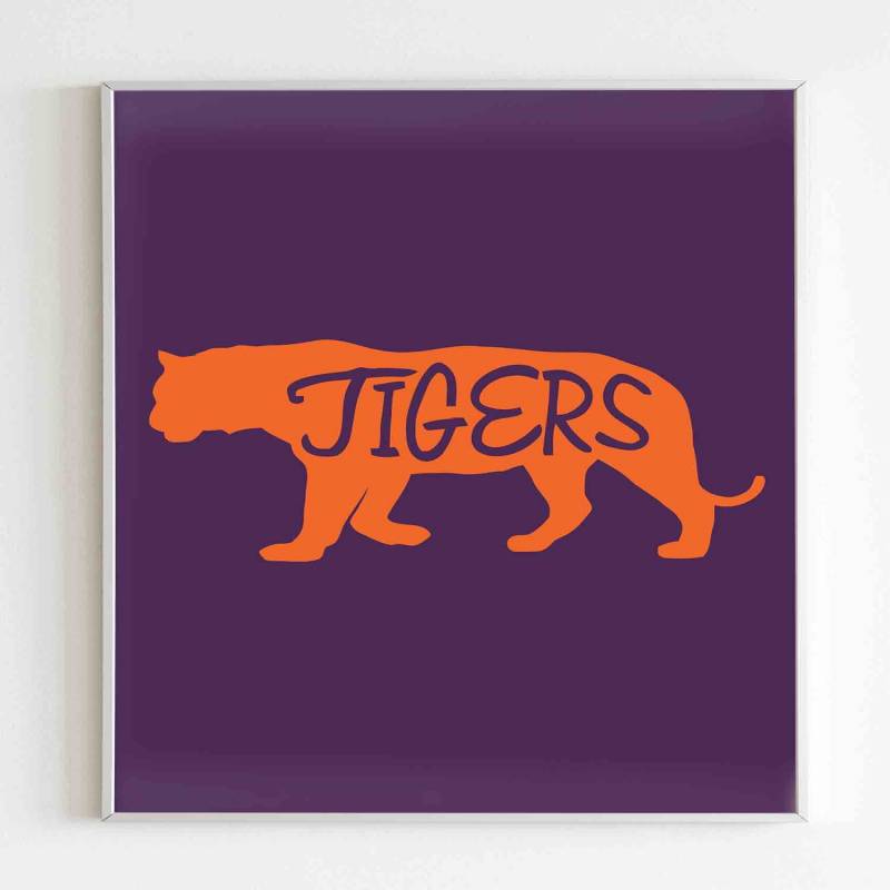 Clemson Tigers Dna Poster