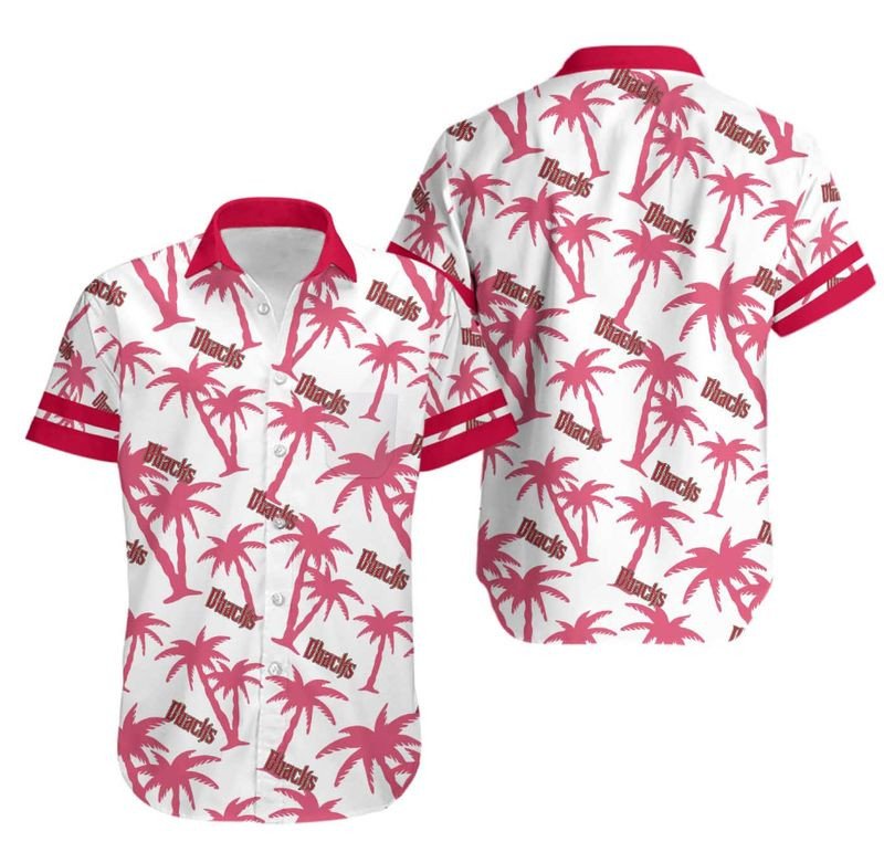 Topsportee Arizona Diamondbacks Coconut Tree Hawaiian Shirt And Shorts Summer Collection Size S-5Xl Nla003933