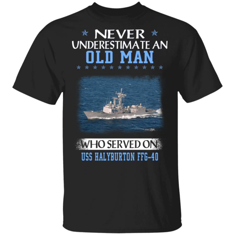 USS Halyburton FFG-40 Veterans Day Christmas Gift T-Shirt