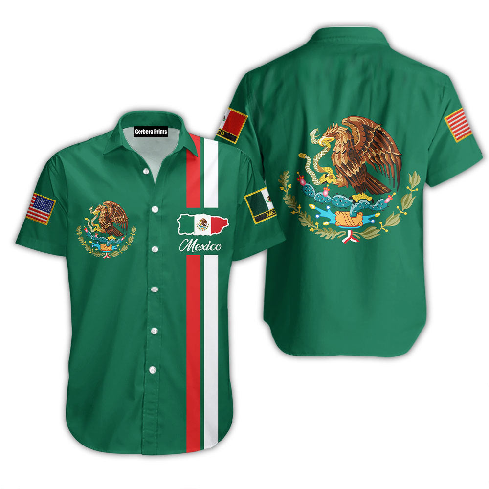 Mexican Green Aloha Hawaii Shirts For Men Women Ha7809