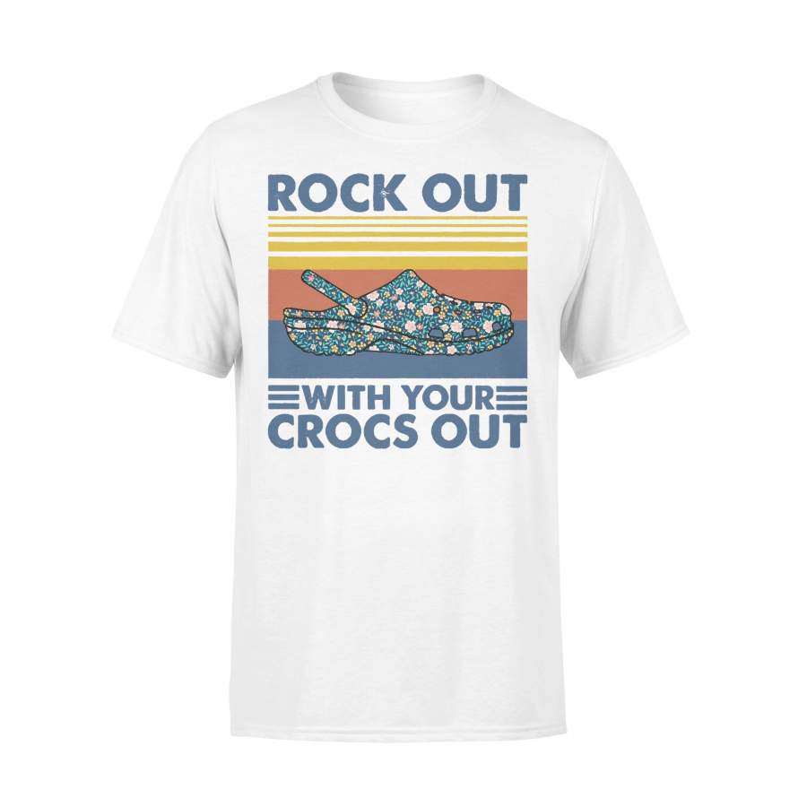 Rock Out With Your Crocs Out Vintage T-shirt