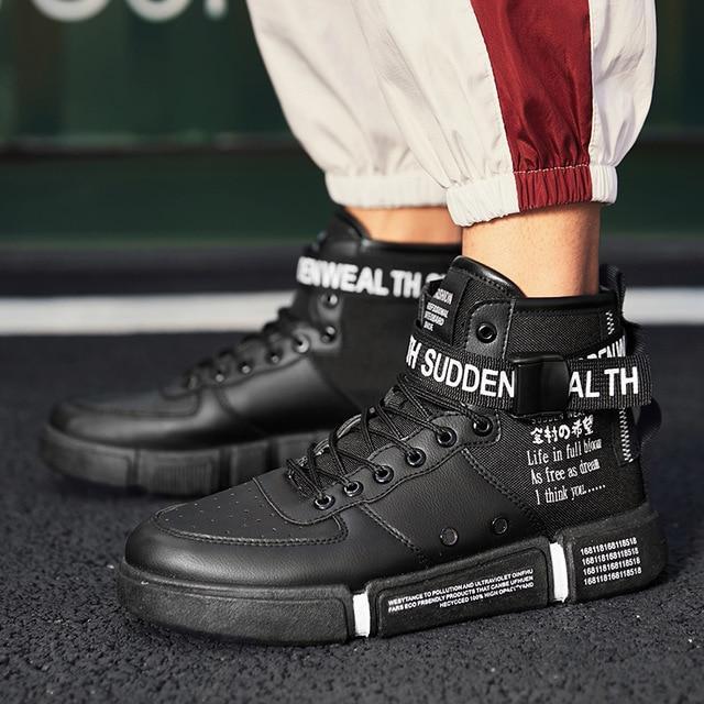 High Top Fashion Sneakers Outdoor