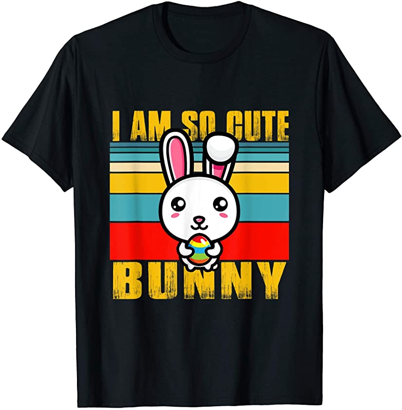 CUTE EASTER BUNNY FACE T-Shirt