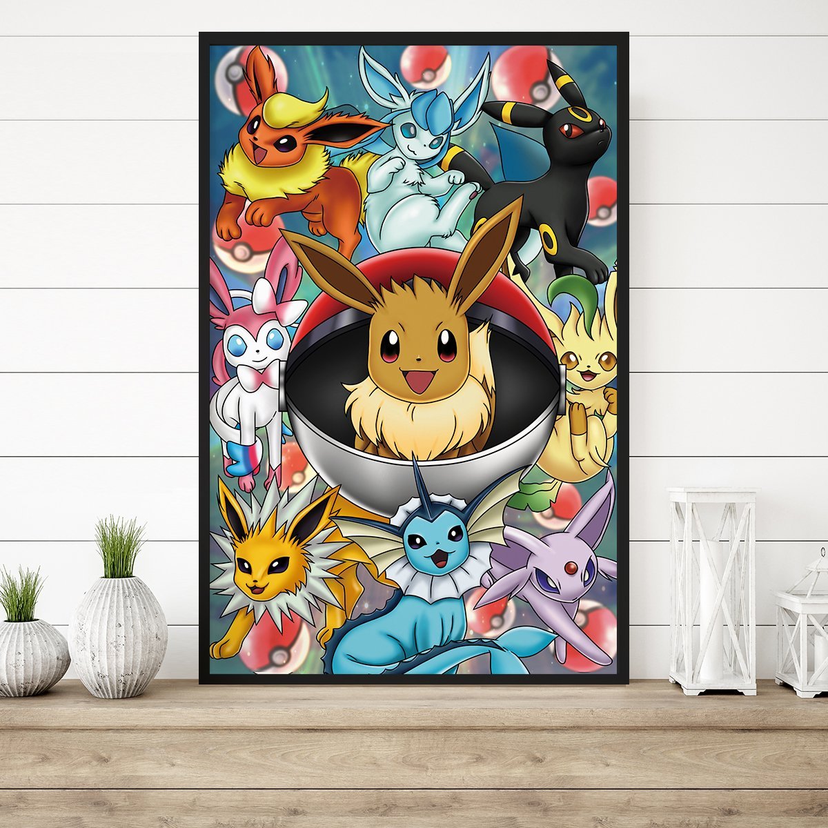 Eeveelutions 3D Transition Canvas