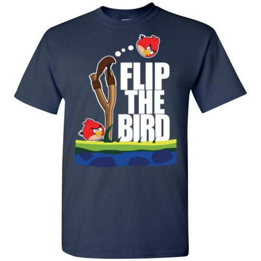 Bird Flip Video Game T-Shirt