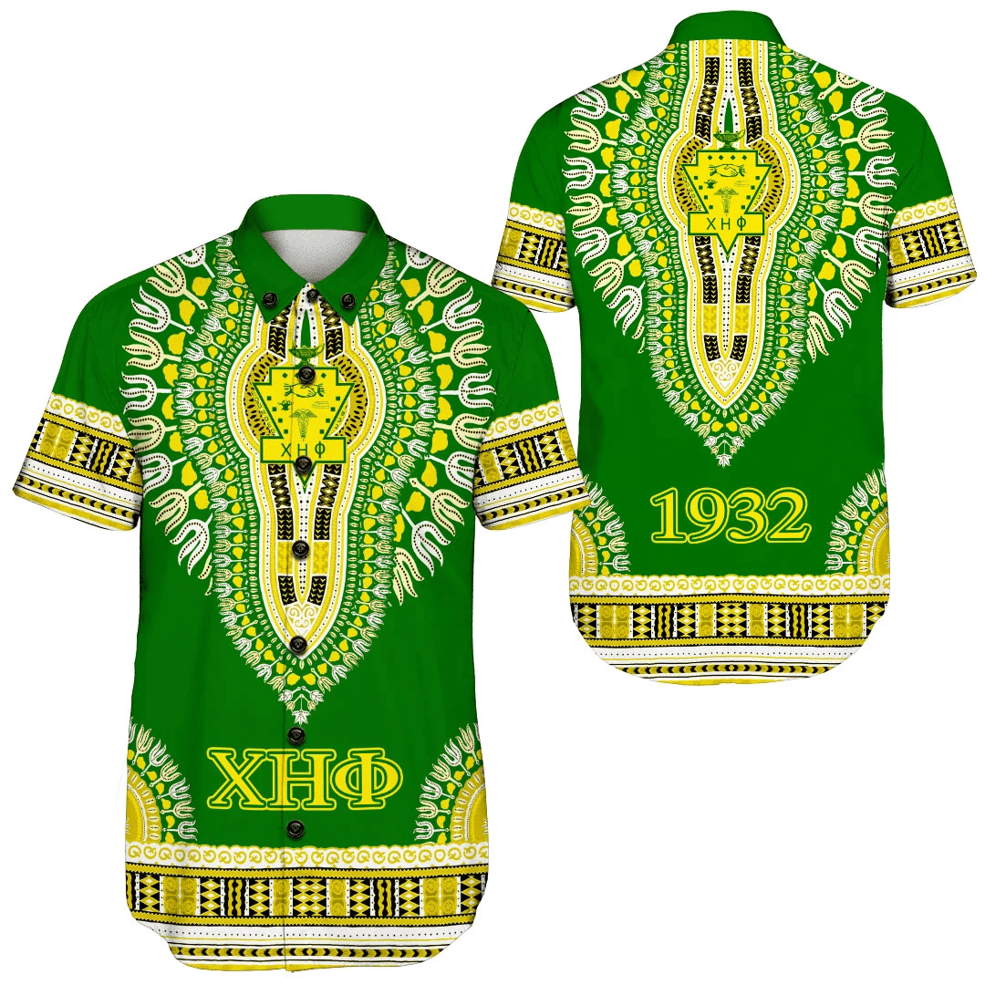 Sorority Shirt – Chi Eta Phi Dashiki Short Sleeve Shirt